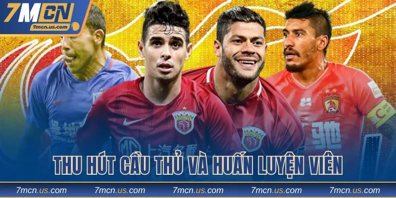 Thu hút nhiều cầu thủ lẫn huấn luyện viên lừng danh