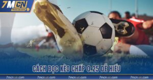 Cách đọc kèo chấp 0.25