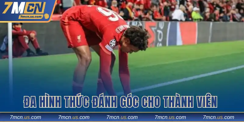 Đa hình thức đánh góc cho thành viên