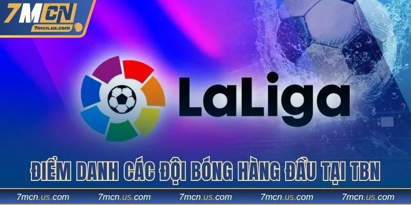 Điểm danh các đội bóng hàng đầu tại TBN