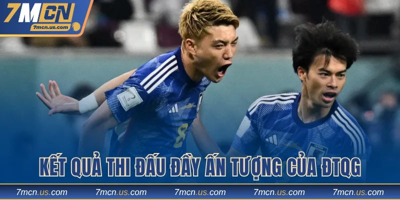 Kết quả thi đấu đầy ấn tượng của ĐTQG