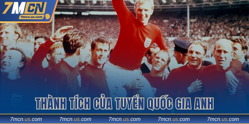 Thành tích của tuyển quốc gia Anh