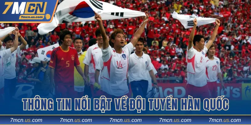 Thông tin nổi bật về đội tuyển bóng đá quốc gia Hàn Quốc