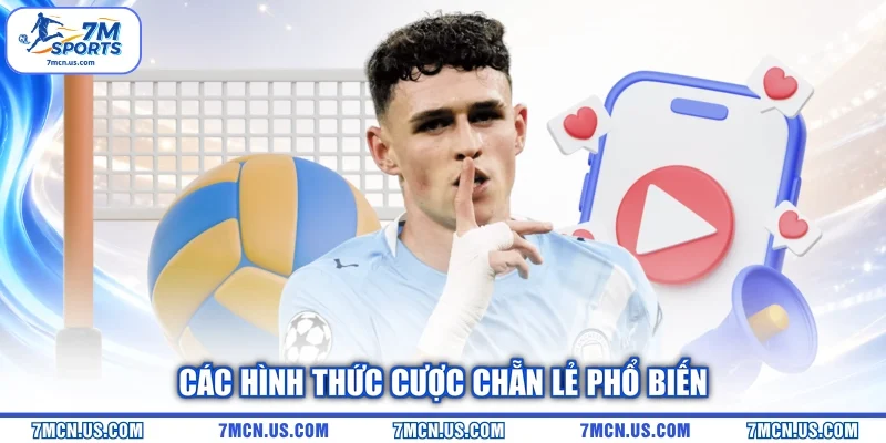 Các hình thức cược chẵn lẻ phổ biến