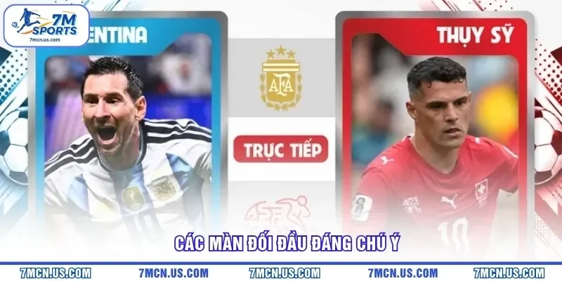 Các màn đối đầu đáng chú ý