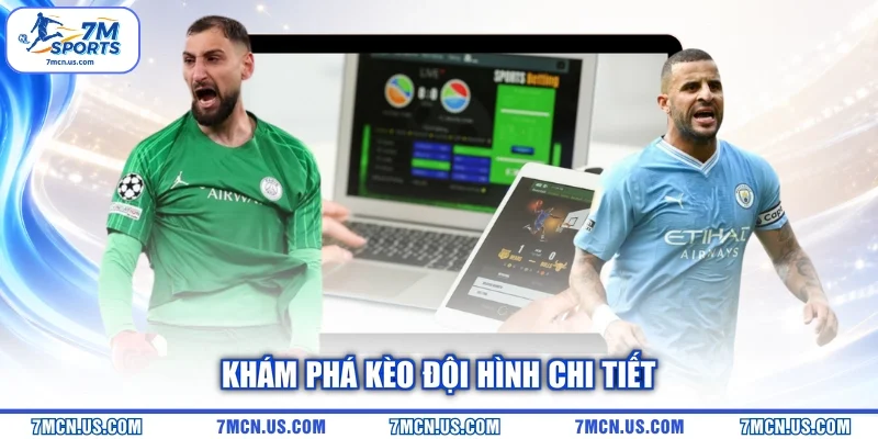 Khám phá kèo đội hình chi tiết