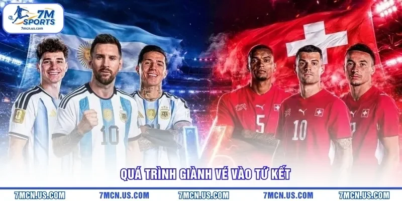 Quá trình giành vé vào tứ kết